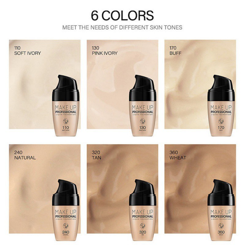 [Hàng mới về] Kem nền dạng lỏng che khuyết điểm kiểm soát dầu hiệu quả | BigBuy360 - bigbuy360.vn