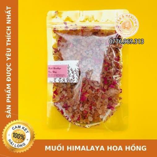 Muối Ngâm Chân Himalaya Hoa Hồng Giúp Giảm Mệt Mỏi, Chữa Mất Ngủ, Giảm Đau Xương Khớp