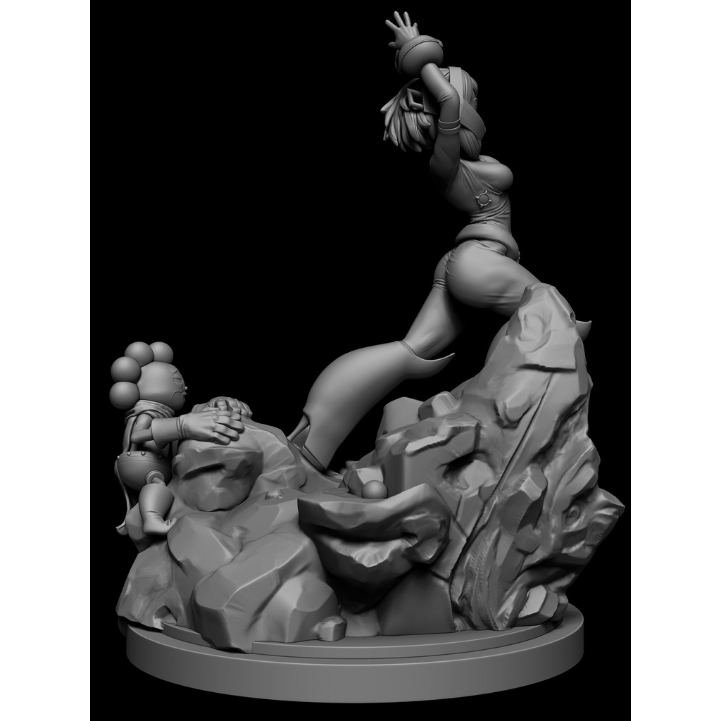 File in 3D mô hình Ochako Uraraka - My Hero Academia