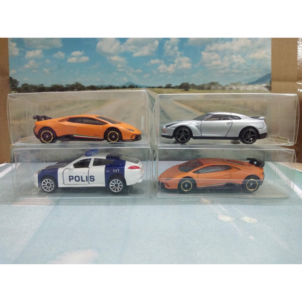 Hộp nhựa PVC, trong suốt bảo vệ xe mô hình 1:64 ( Hotwheels, Tomica…) – Hình minh hoạ, không bao gồm xe