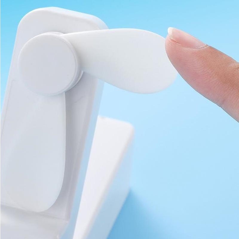Quạt Mini Cầm Tay/Để Bàn Sạc USB Yên Tĩnh Tiện Dụng