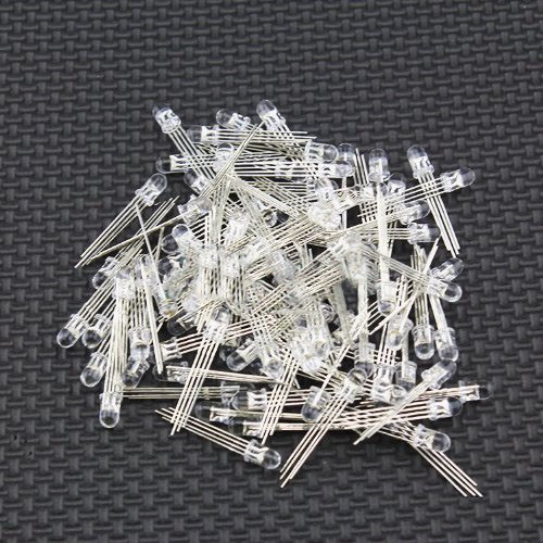 Bộ 100 Đèn Led Chiếu Sáng 5mm 4 Pin Rgb | BigBuy360 - bigbuy360.vn