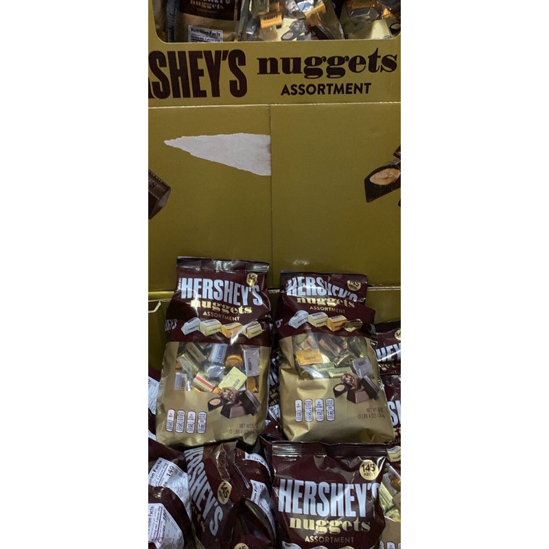 CHOCOLATE HERSHEY NUGGETS 1KG47 . XUẤT XỨ USA.DATE 09/2021