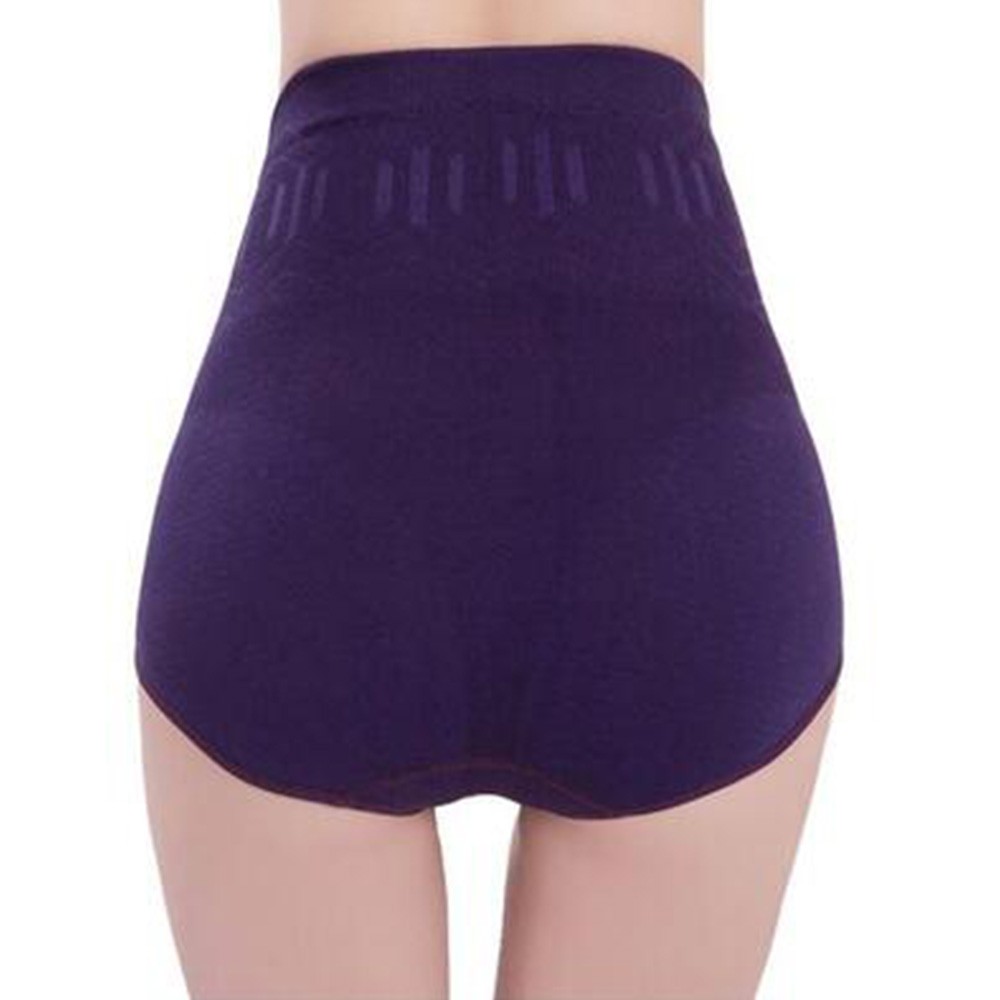 Quần lót cotton lưng cao định hình eo cho nữ