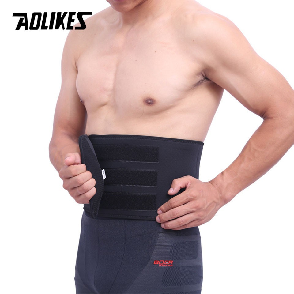 Đai lưng tập thể hình AOLIKES A-1690 định hình cơ bụng sport waist protector