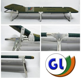 Giường gấp khung inox