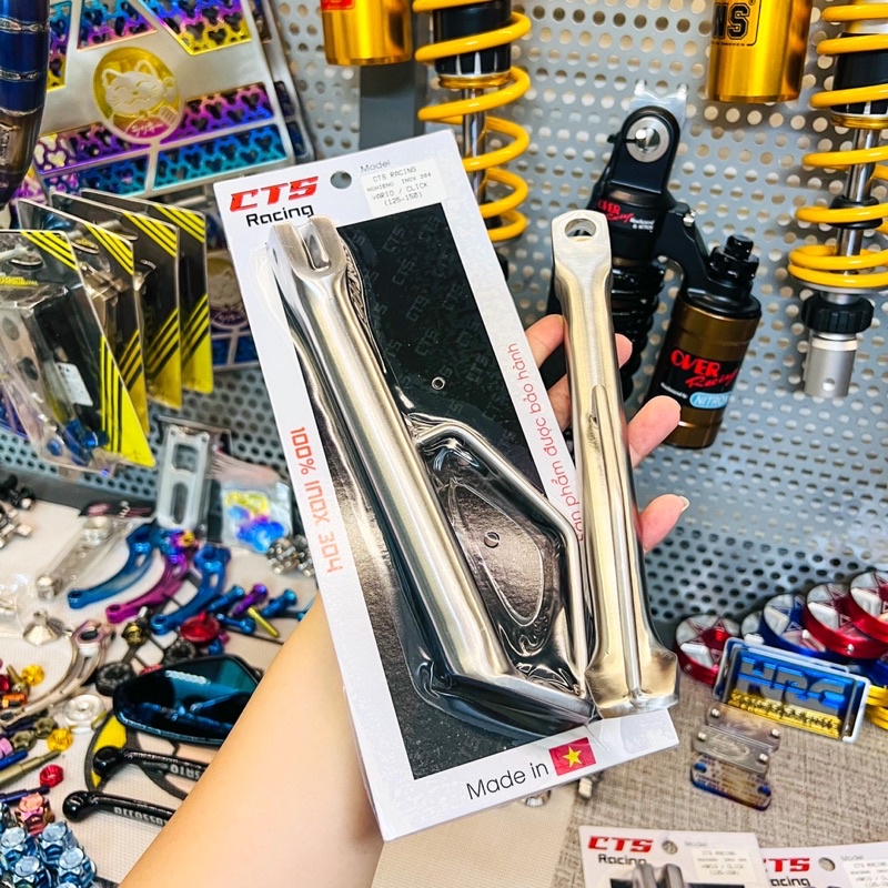 [Chính hãng CTS] Chống Nghiêng Inox 304 gắn xe Vario 🇹🇭🇹🇭