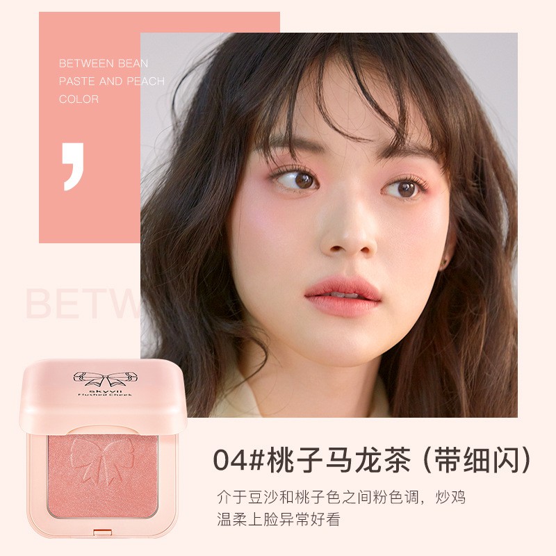 [Hàng mới về] Phấn má hồng ánh nhũ lấp lánh trang điểm thời trang xinh xắn | BigBuy360 - bigbuy360.vn