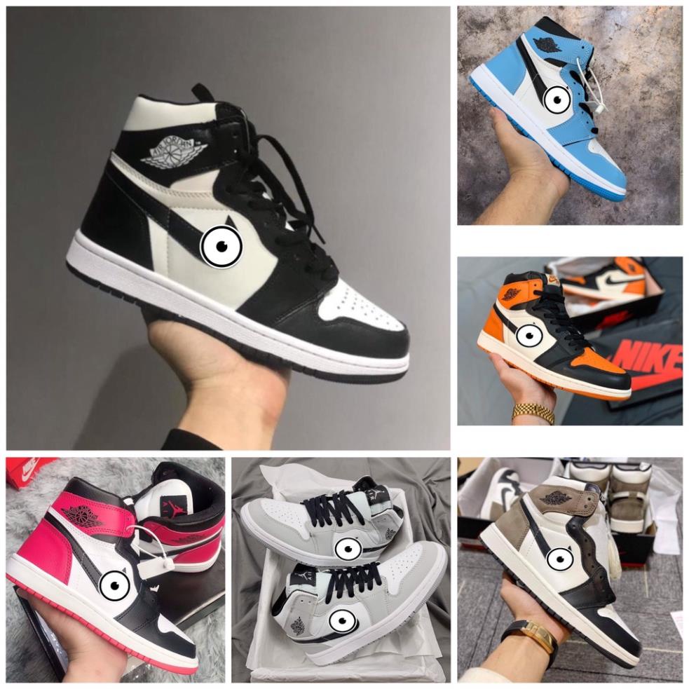 Giày 𝐉𝐨𝐫𝐝𝐚𝐧 1 cổ cao ⚡️𝐅𝐑𝐄𝐄 𝐒𝐇𝐈𝐏⚡️Giày thể thao jodan, Giày sneaker JD1 high các màu