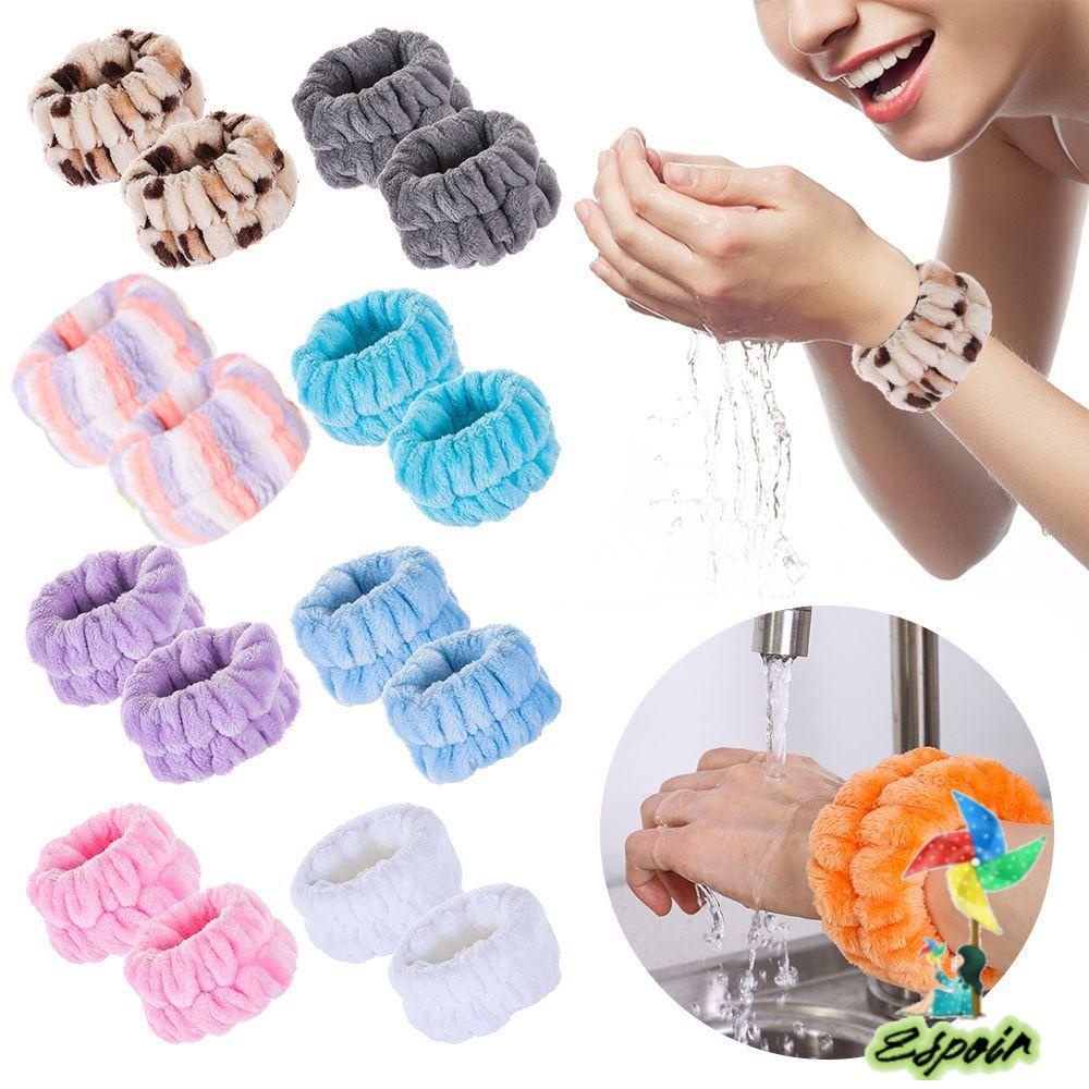 Espo Vòng Tay Rửa Mặt Di Động Mềm Mại Ngăn Ngừa Chạm Từ Chất Lỏng Để Tập Yoga Chạy Bộ Cho Nữ