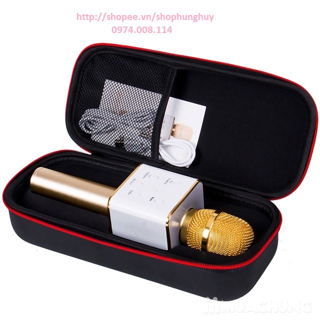 Mic hát karaoke bluetooth hay Q7 2017