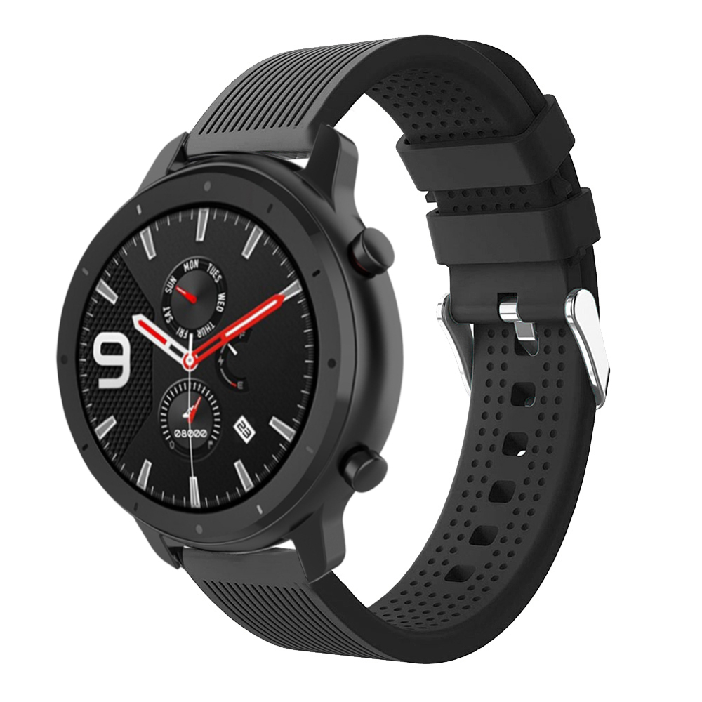 Dây đeo silicone thay thế 20mm cho đồng hồ thông minh Huami Amazfit Bip/ GTR/ GTS/ Samsung Galaxy Watch Huawei Watch 2
