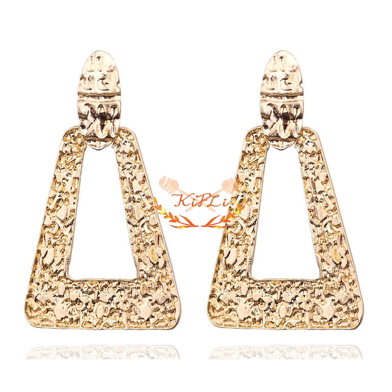 Bông tai hình tam giác phong cách cổ điển độc đáo cho nữ