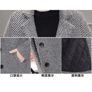 [ HÀNG ORDER ] Áo khoác dạ trần bông Hàn Quốc