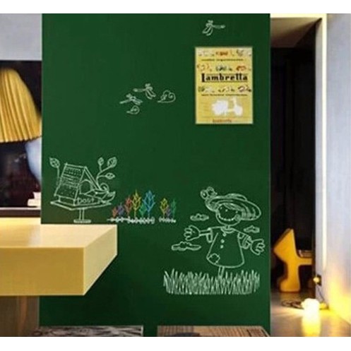 [Mã LIFEHLDEC giảm 10% đơn 99k] Decal Bảng Đen Viết Phấn (Có Màu Xanh Lá) Size 45x200cm