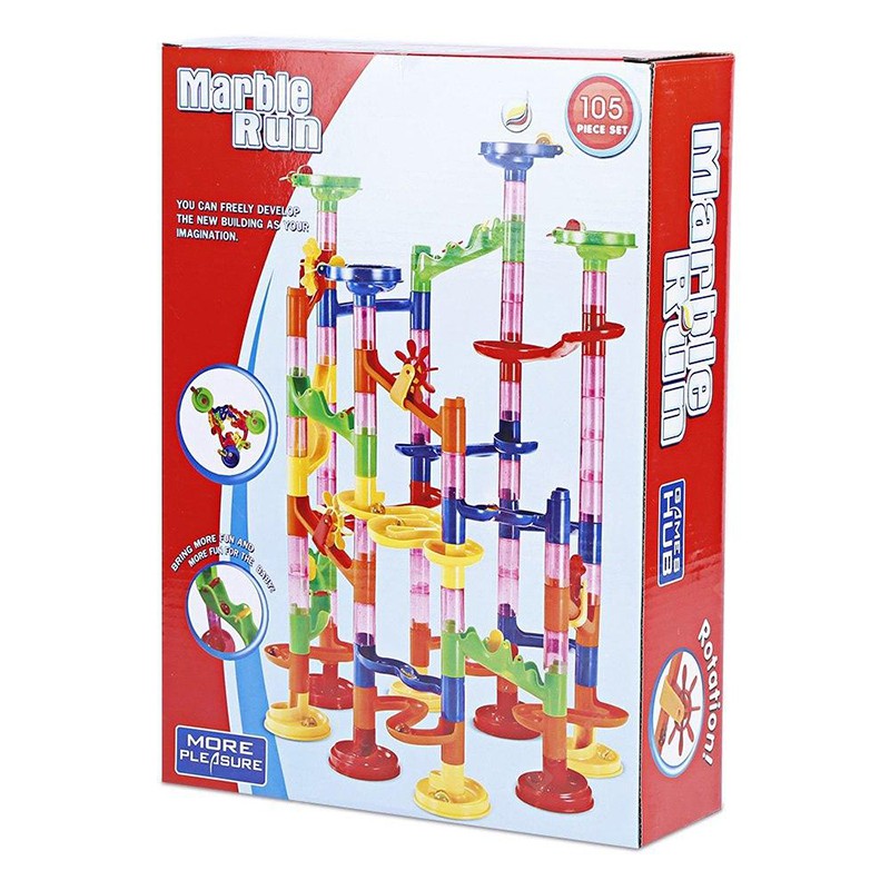 Bộ đồ chơi lắp ráp Marble Run cho bé - 105 chi tiết