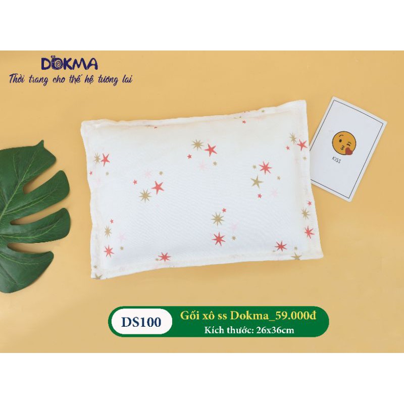 Gối xô sơ sinh Dokma DS100 (kích thước 35x 24cm)