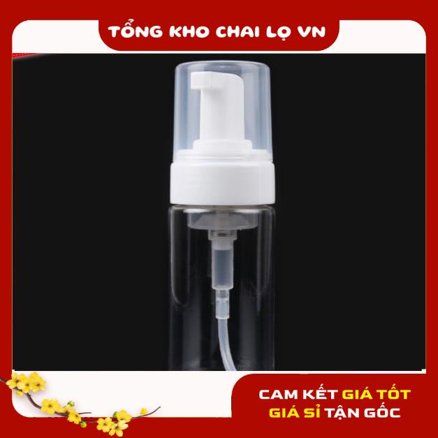 Chai Chiết Mĩ Phẩm ❤ SIÊU RẺ ❤ Chai xịt giọt tạo bọt đựng gel 50ml, 100ml, 150ml đựng sữa rửa mặt, sữa tắm .