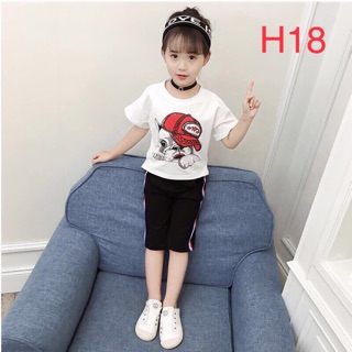 Bộ quần áo cho bé gái đủ size nhí, nhỡ, đại