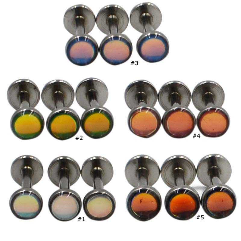 1 Khuyên Xỏ Sụn Tai Bằng Thép Không Gỉ 16G