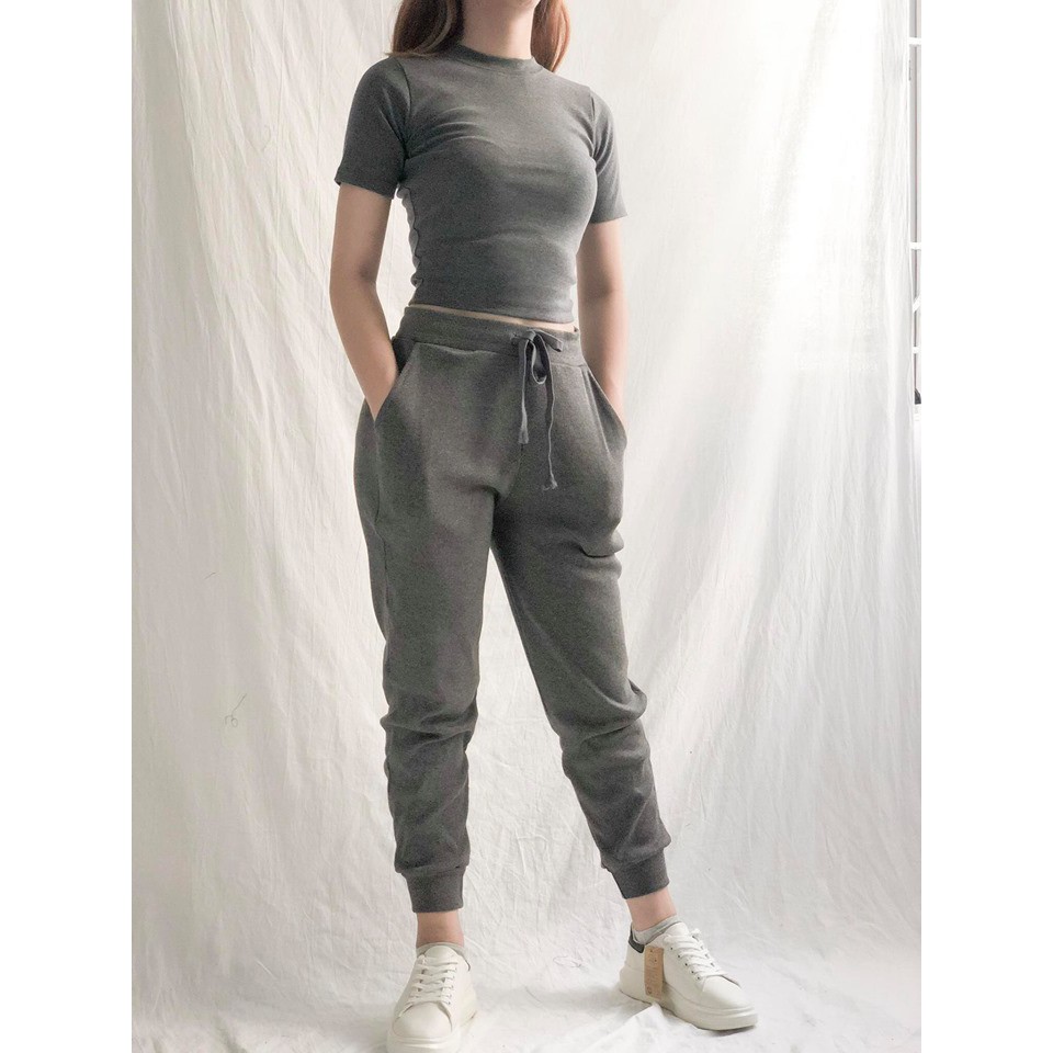 Quần Jogger Thun gân AGE2X