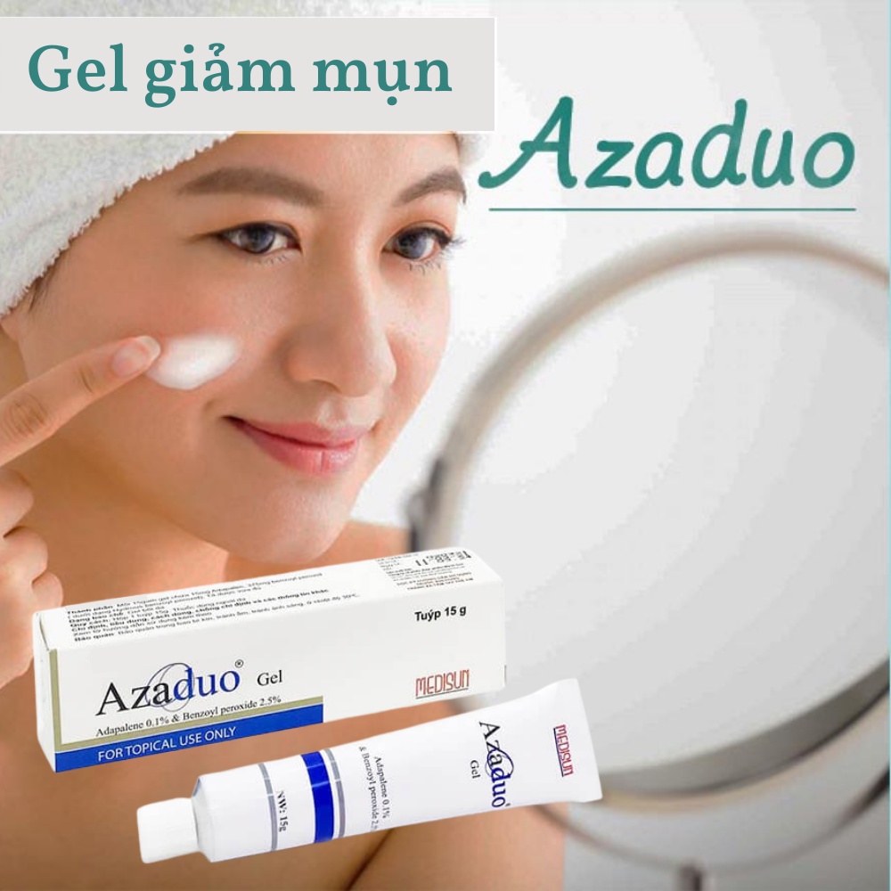 Azaduo gel 15g hỗ trợ giảm mụn hiệu quả