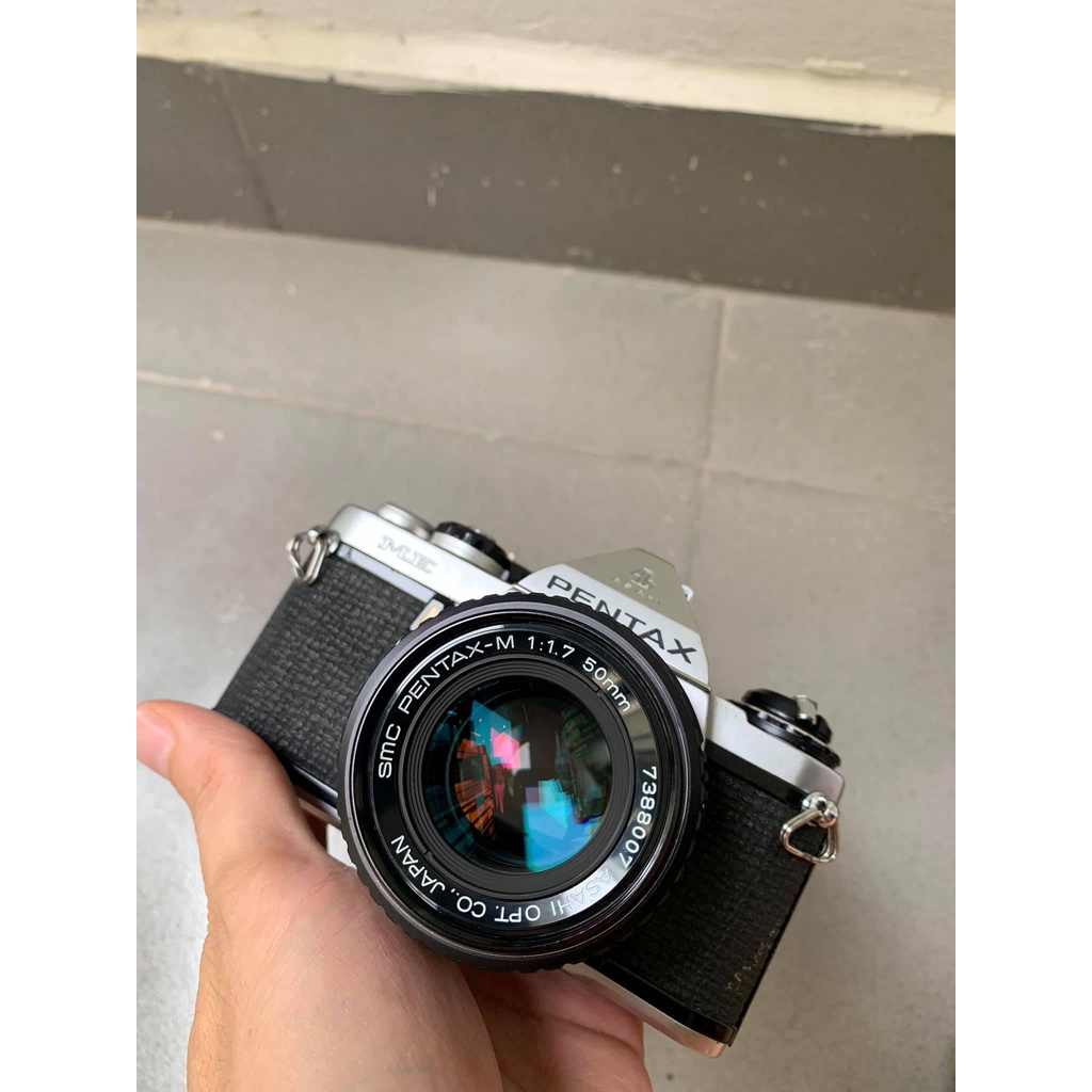 Máy phim Pentax ME/ME Super kèm lens