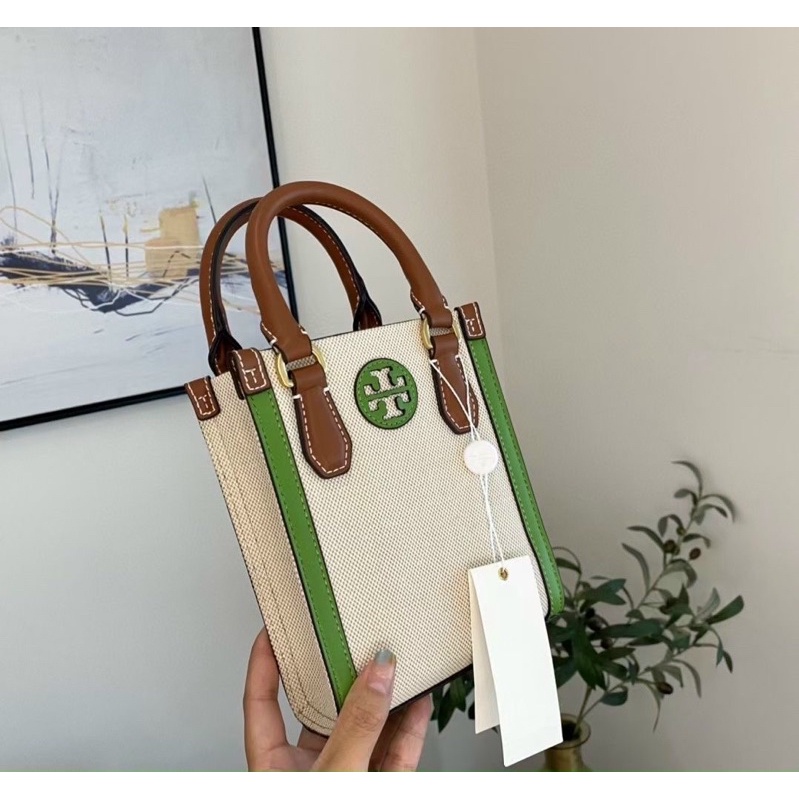 📛RẺ VÔ ĐỊCH📛TÚI TB EMBOSSED MINI TOTE MÀU MỚI