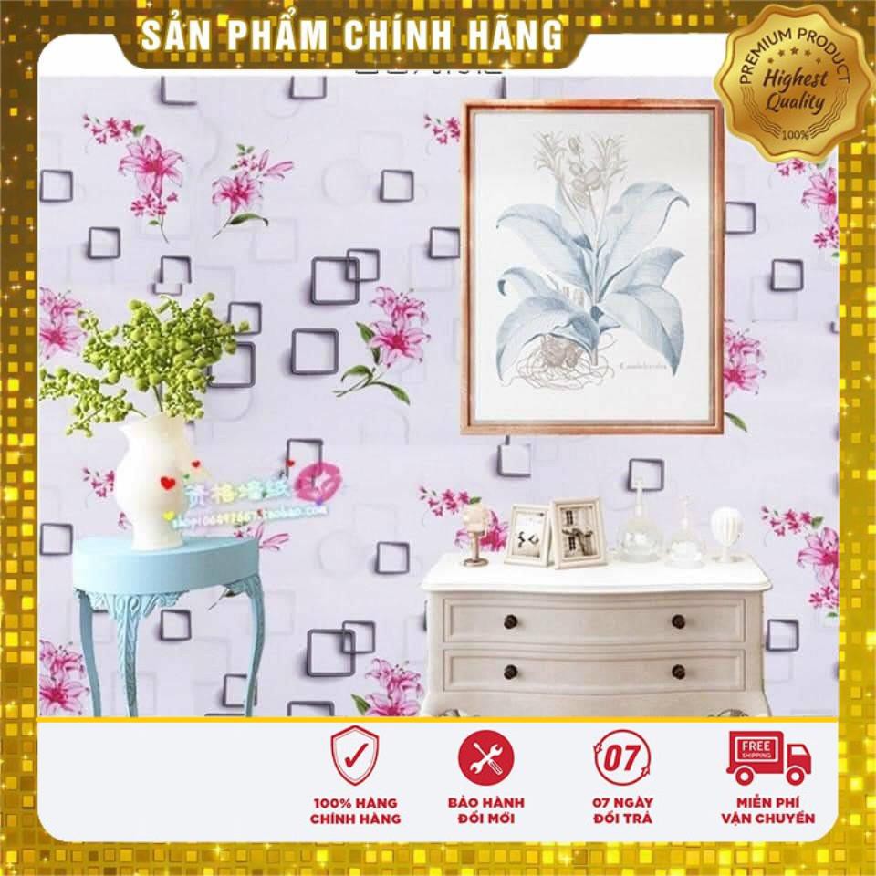 Giấy Dán Tường, Decan Dán Tường, Tranh Dán Tường 3D Sẵn Keo Đa Dạng Mẫu