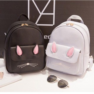 Balo mini kiểu Hàn mặt mèo.