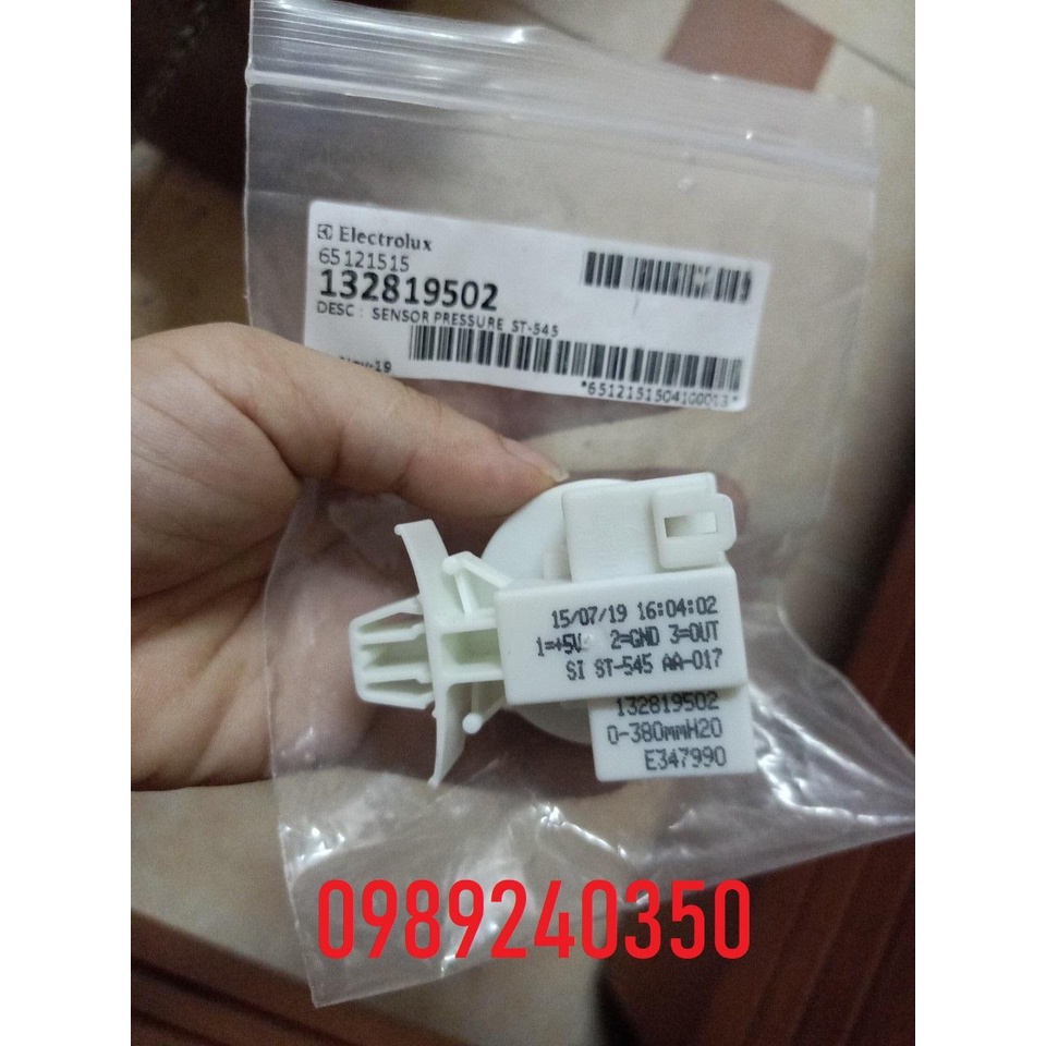 Van phao áp lực cảm biến mực nước máy giặt ELECTROLUX Chính Hãng