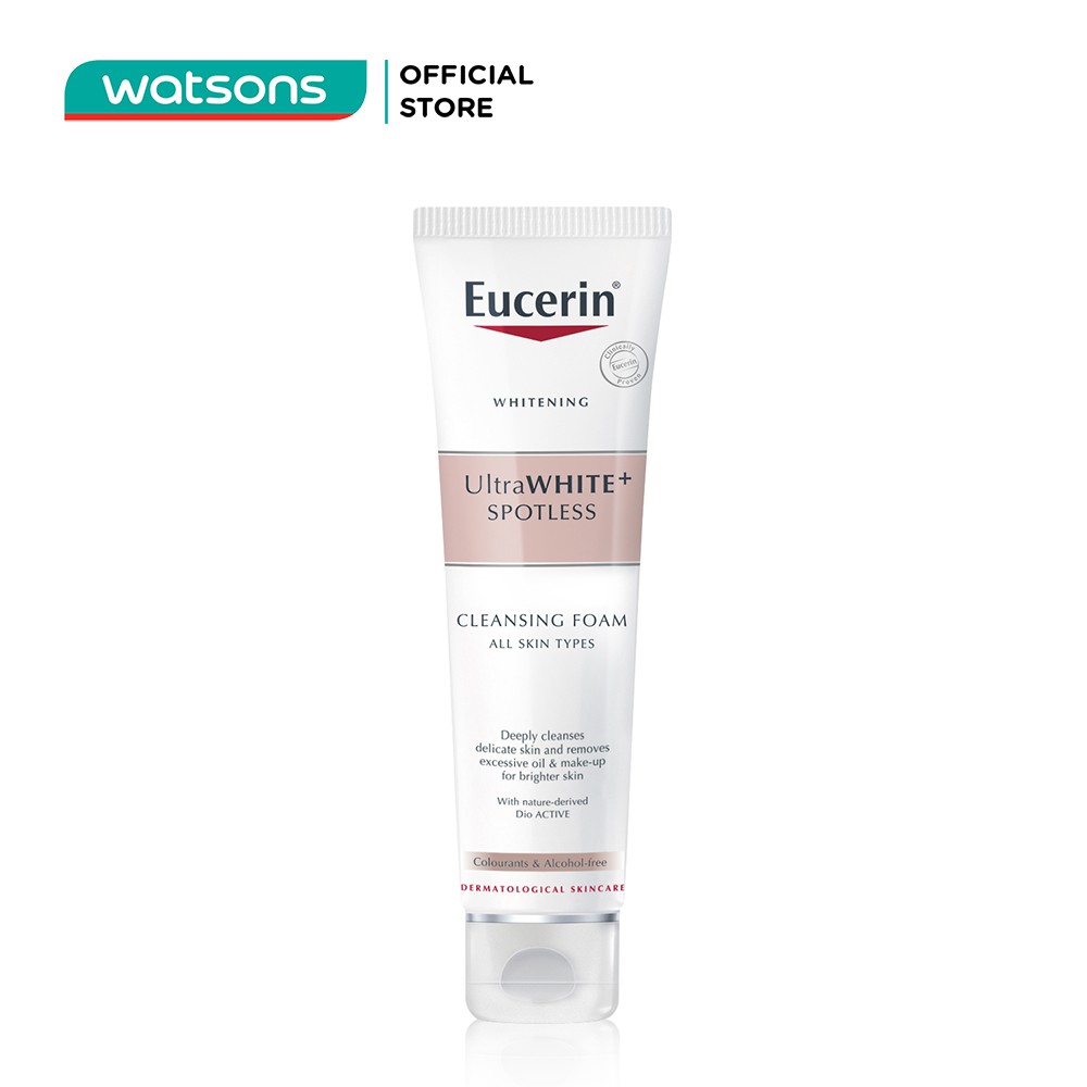 Sữa Rửa Mặt Eucerin Ultra White+ Spotless Cleansing Foam Làm Trắng Da 150g
