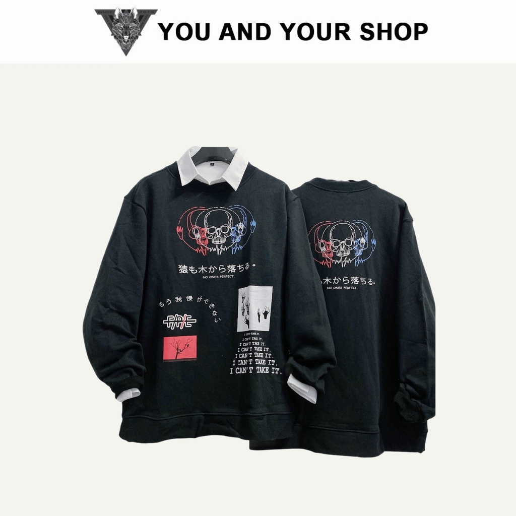 Áo Sweater Đầu Lâu