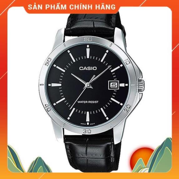 Đồng hồ nam dây da Casio MTP-V004L-1AUDF chính hãng
