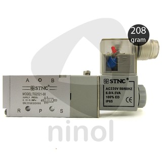 Van điện từ khí nén 5/2, 5/3 STNC dòng TG