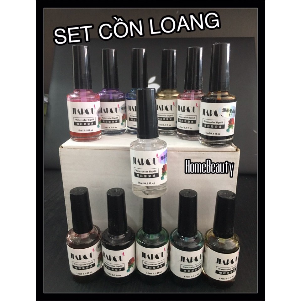 Set cồn loang