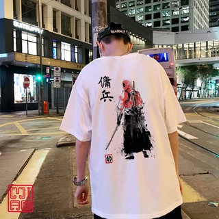 ÁO THUN TAY LỠ UNISEX NINJA DEADPOOL