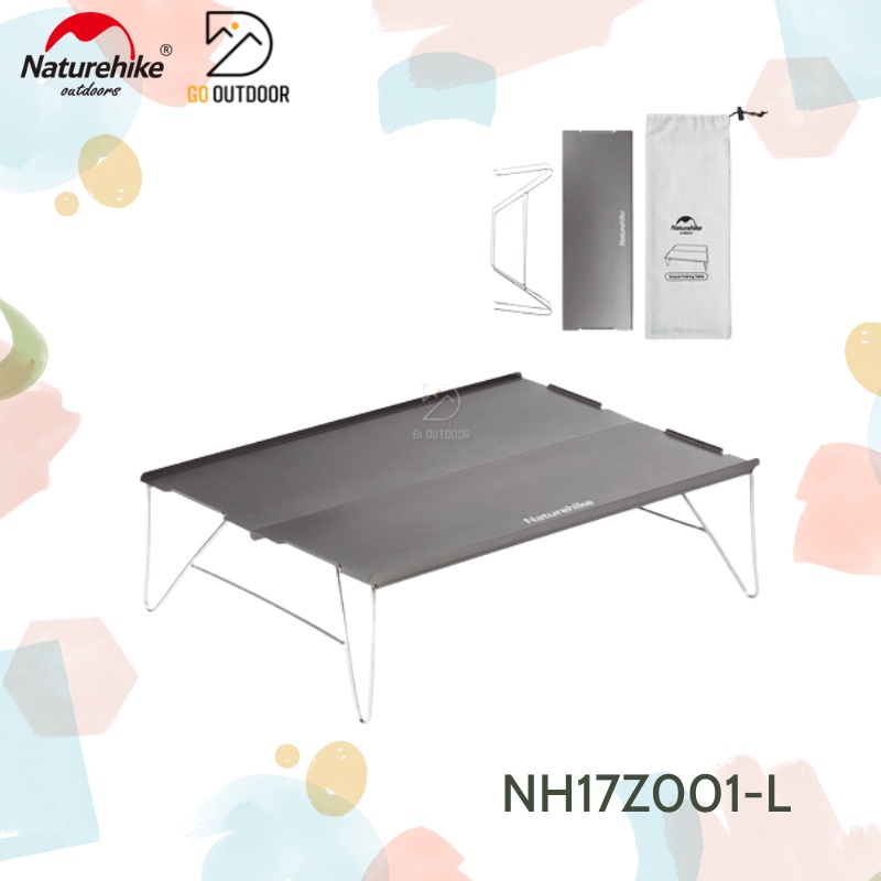 Bàn Gấp Gọn Mini Dã Ngoại Siêu Nhẹ Naturehike NH17Z001-L