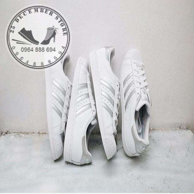 Giày thể thao #ADIDAS #SUPERSTAR TEM BẠC siêu đẹp