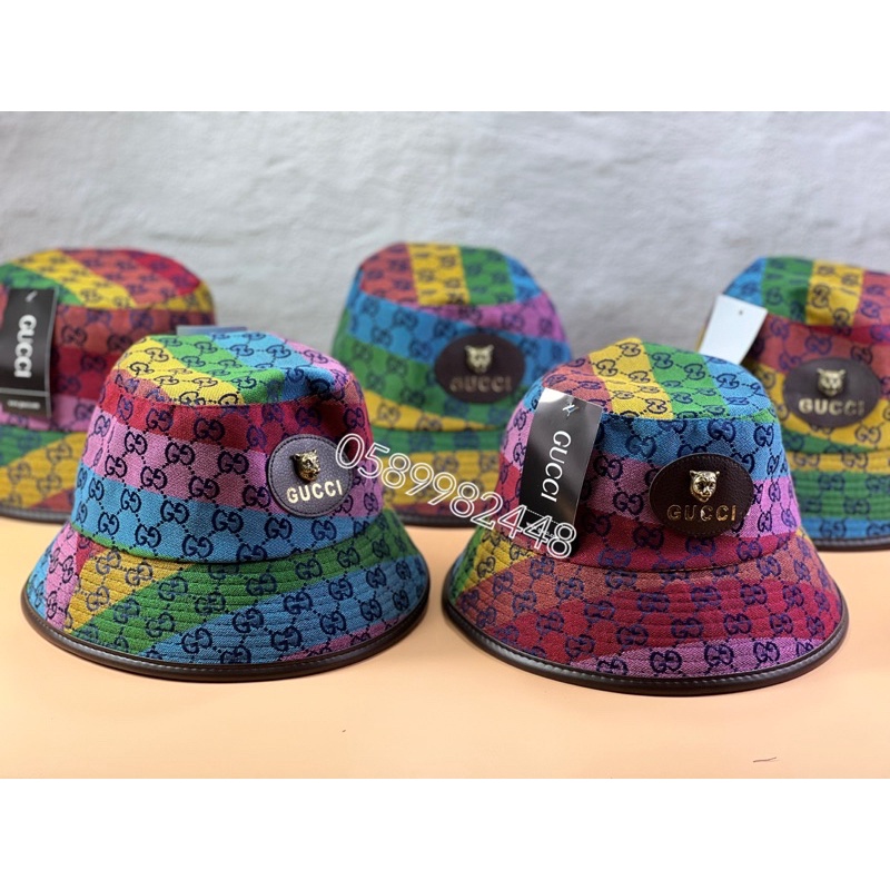 MŨ TAI BÈO BUCKET NGŨ SẮC PHỐI ĐẦU SÓI CỰC LẠ SIÊU HOT PHONG CÁCH CAO CẤP DÀNH CHO NAM NỮ - NÓN TAI BÈO (Siêu rẻ 1996)