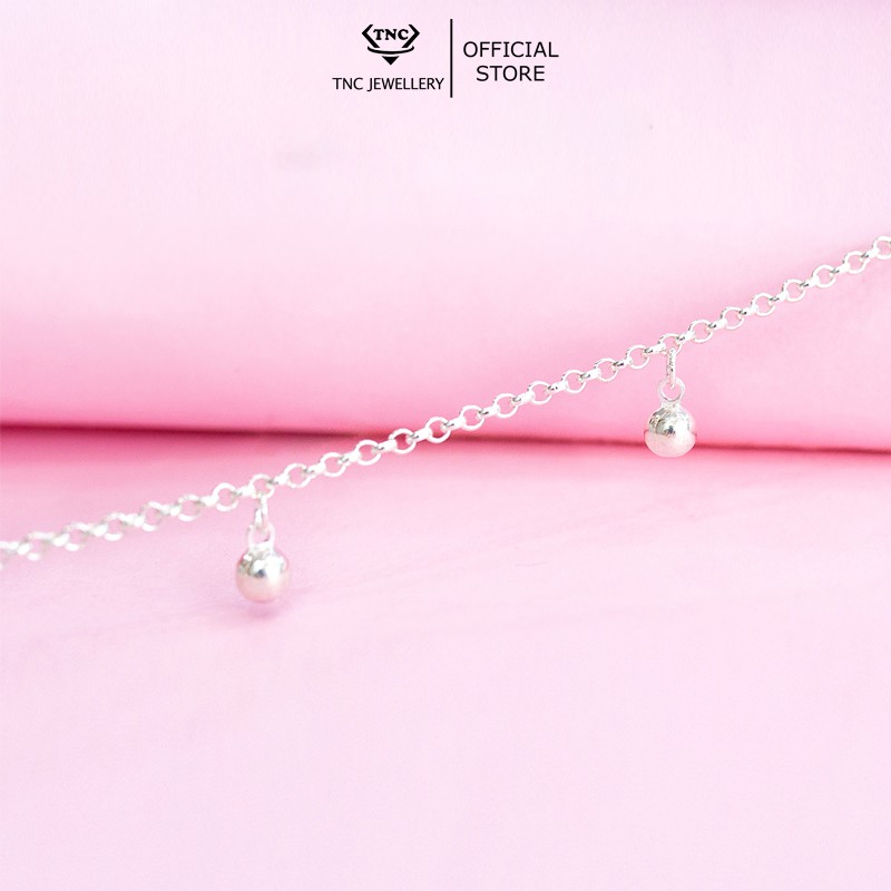 Vòng tay nữ bạc chuông nhỏ -Trang sức TNC Jewellery