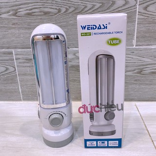 [ Hàng bao đẹp ] Đèn pin siêu sáng đa năng 2 trong 1 volume điều chỉnh độ sáng - Đức Hiếu Shop