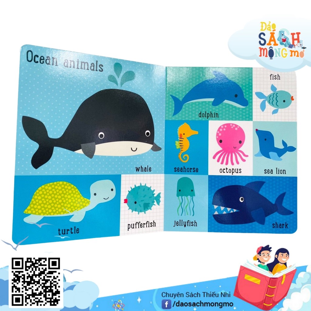 Đồ chơi kể tên First 100 Animal Words - 100 Từ Vựng Về Động Vật