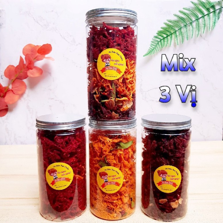 [Hàng Xuất Khẩu] Hũ 3 Vị Khô Gà – Khô Bò – Heo Cháy Tỏi [ LOẠI 1 ] Thơm Ngon Hũ Lớn 335G – Quà Tặng Ăn Vặt | BigBuy360 - bigbuy360.vn