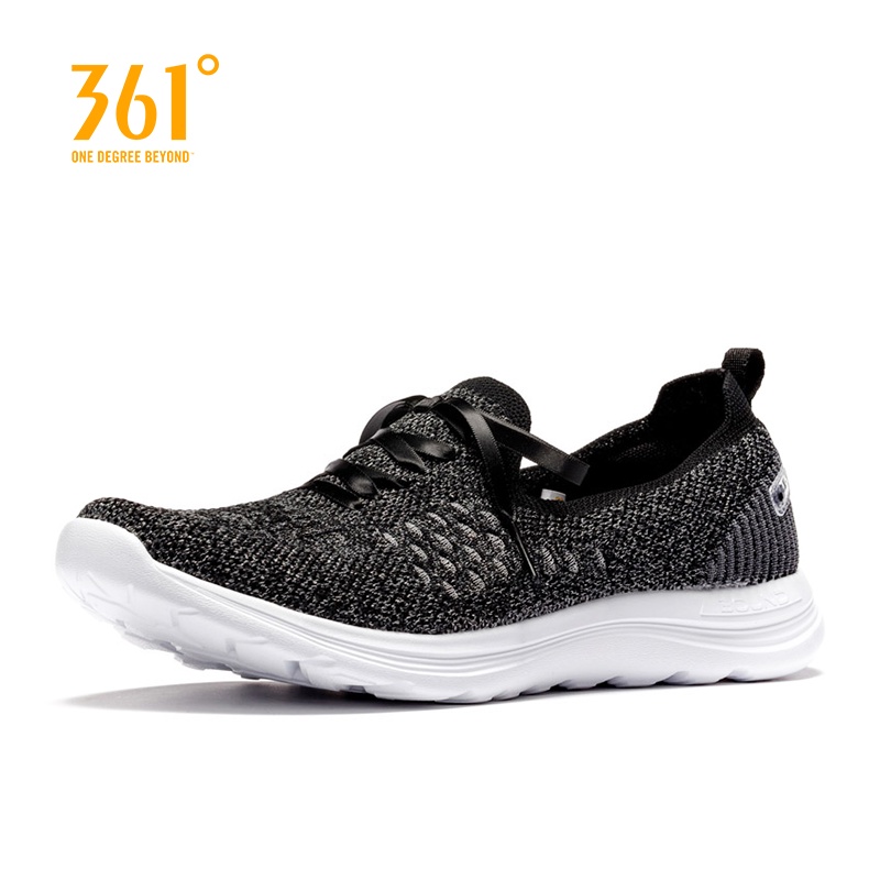 361 Degrees Women Mesh Training Shoes Lightweight Breathable Simple Wild Sports Casual For Girls 582024412