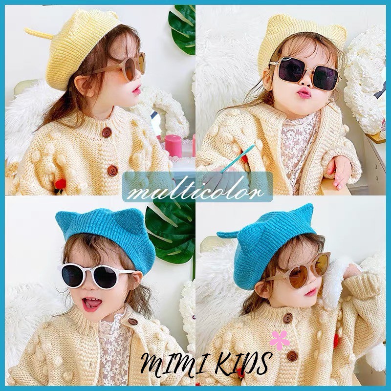 Mũ nồi tai mèo cho bé Mimi Kids (1-4y)