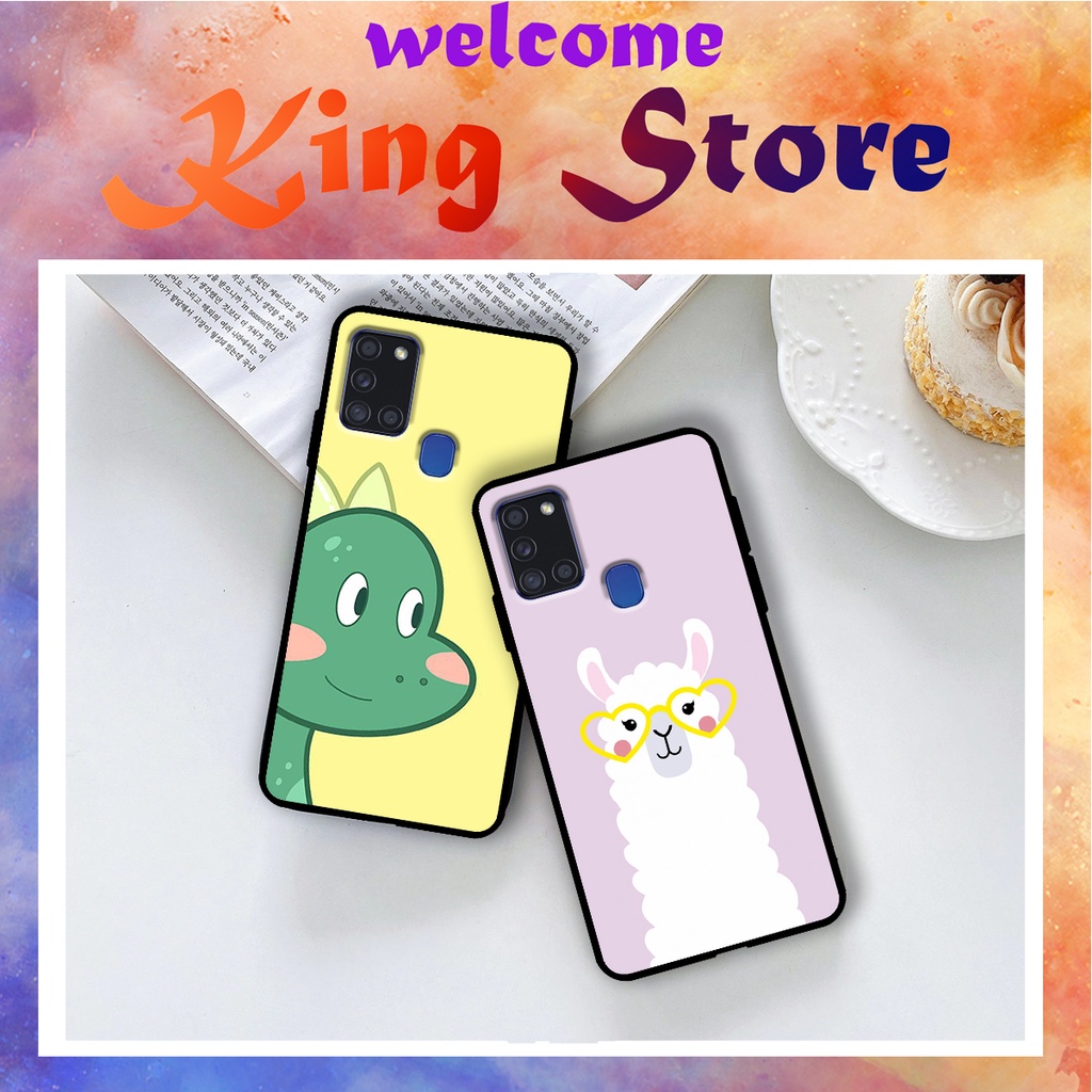 Ốp lưng Samsung A11/A21/A21S in hình động vật siêu đáng yêu_KINGSTORE.HN_Ốp SS