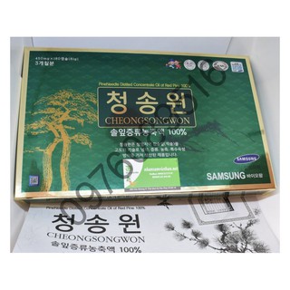 Tinh Dầu Thông Đỏ CHEONGSONGWON 180 Viên HÀN QUỐC