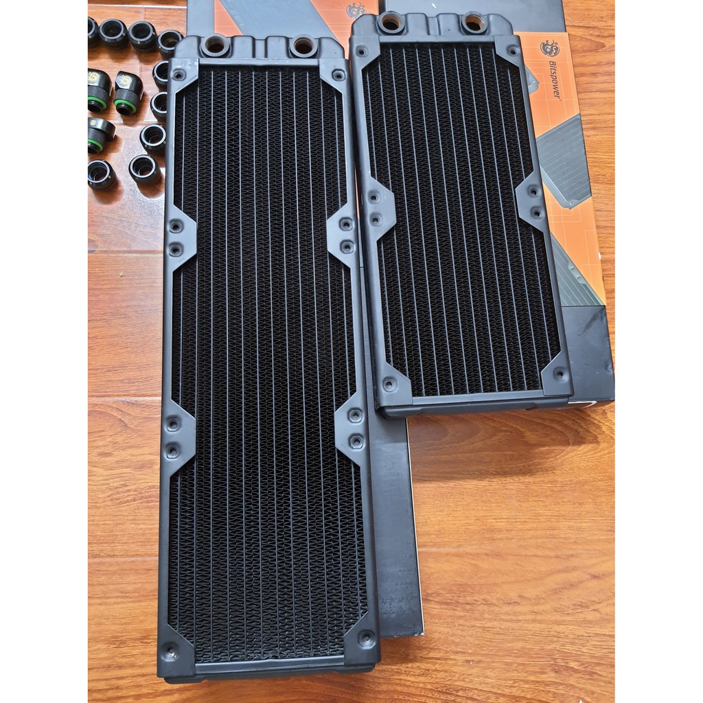 rad cho tản nhiệt nước Bitspower Radiator Leviathan SF 360