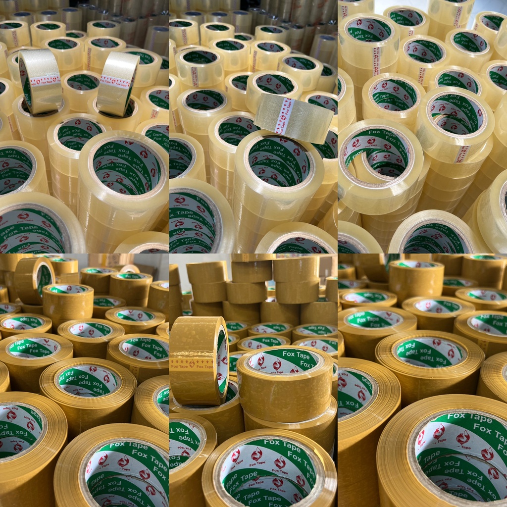 Băng Keo Đóng Hàng 1kg2/ cây 6 cuộn 100Y Siêu Dày Siêu Dính
